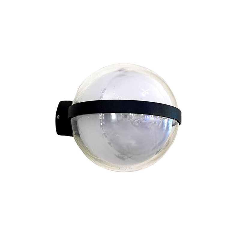 Moderne wasserdichte Acryl Wandleuchte mit robustem Metallrahmen