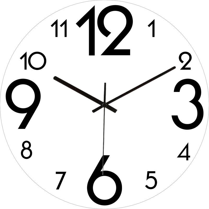 Moderne Minimalistische Wanduhr für stilvolles Wohnen