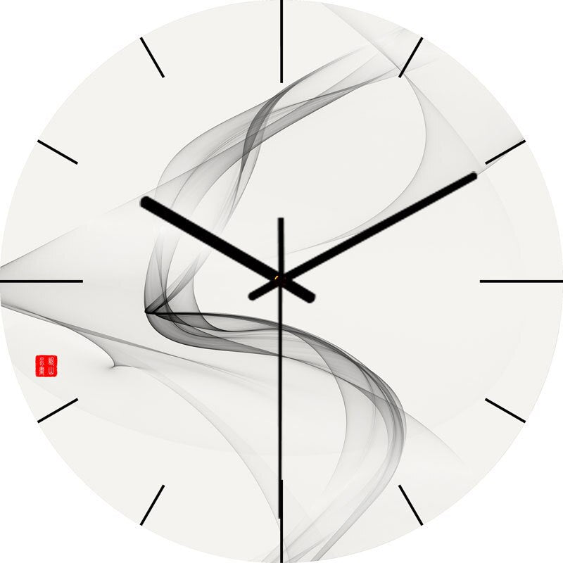 Moderne Minimalistische Wanduhr für stilvolles Wohnen