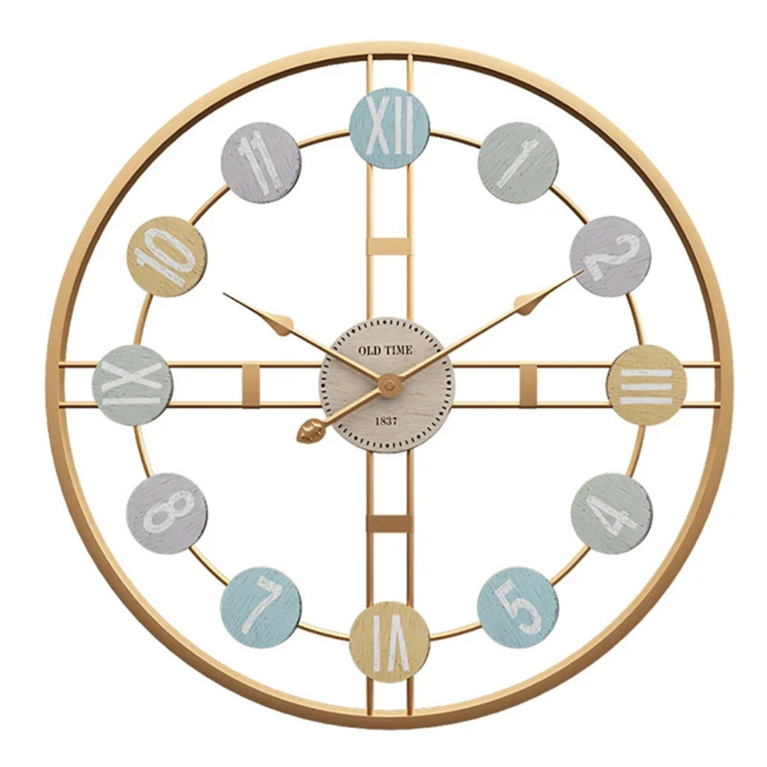 Moderne Große Wanduhr für stilvolles Wohnzimmer-Design