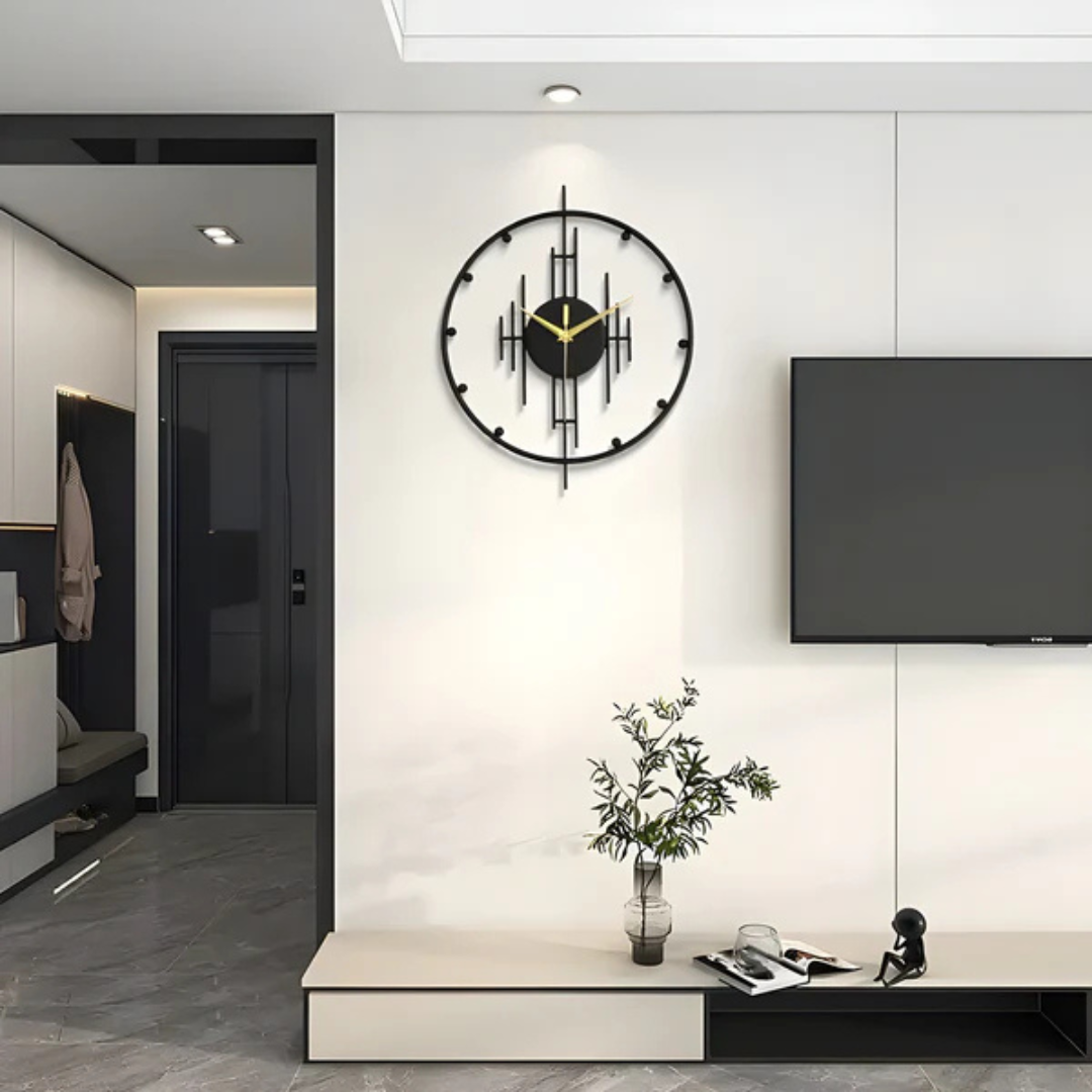 Große Minimalistische Wanduhr – Elegantes Design für jeden Raum