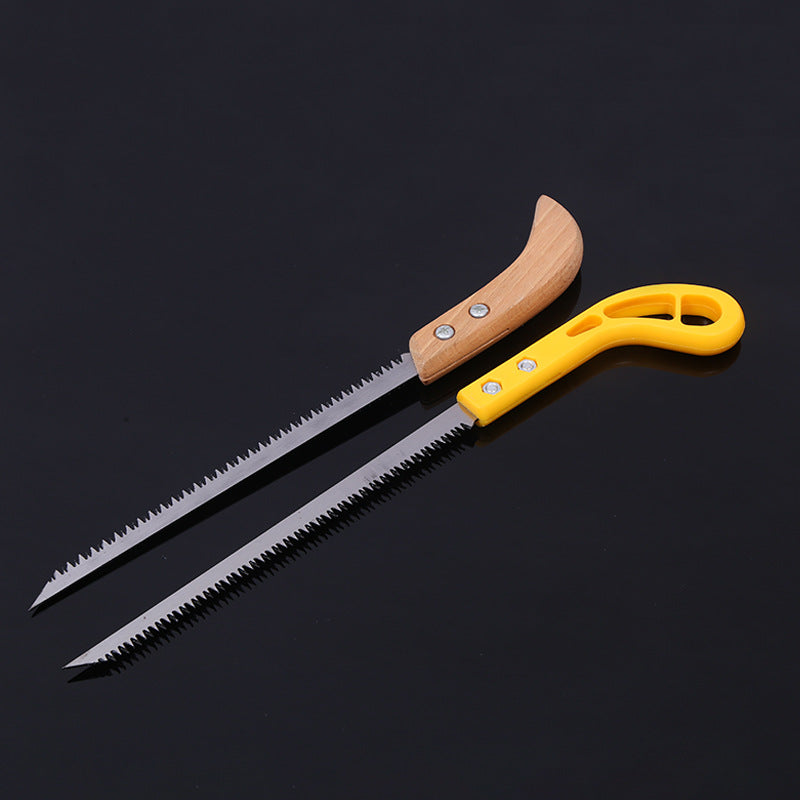 Ergonomische Handsäge mit Stahlblatt für schnelles, müheloses Schneiden