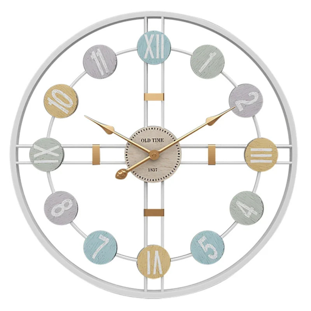 Moderne Große Wanduhr für stilvolles Wohnzimmer-Design