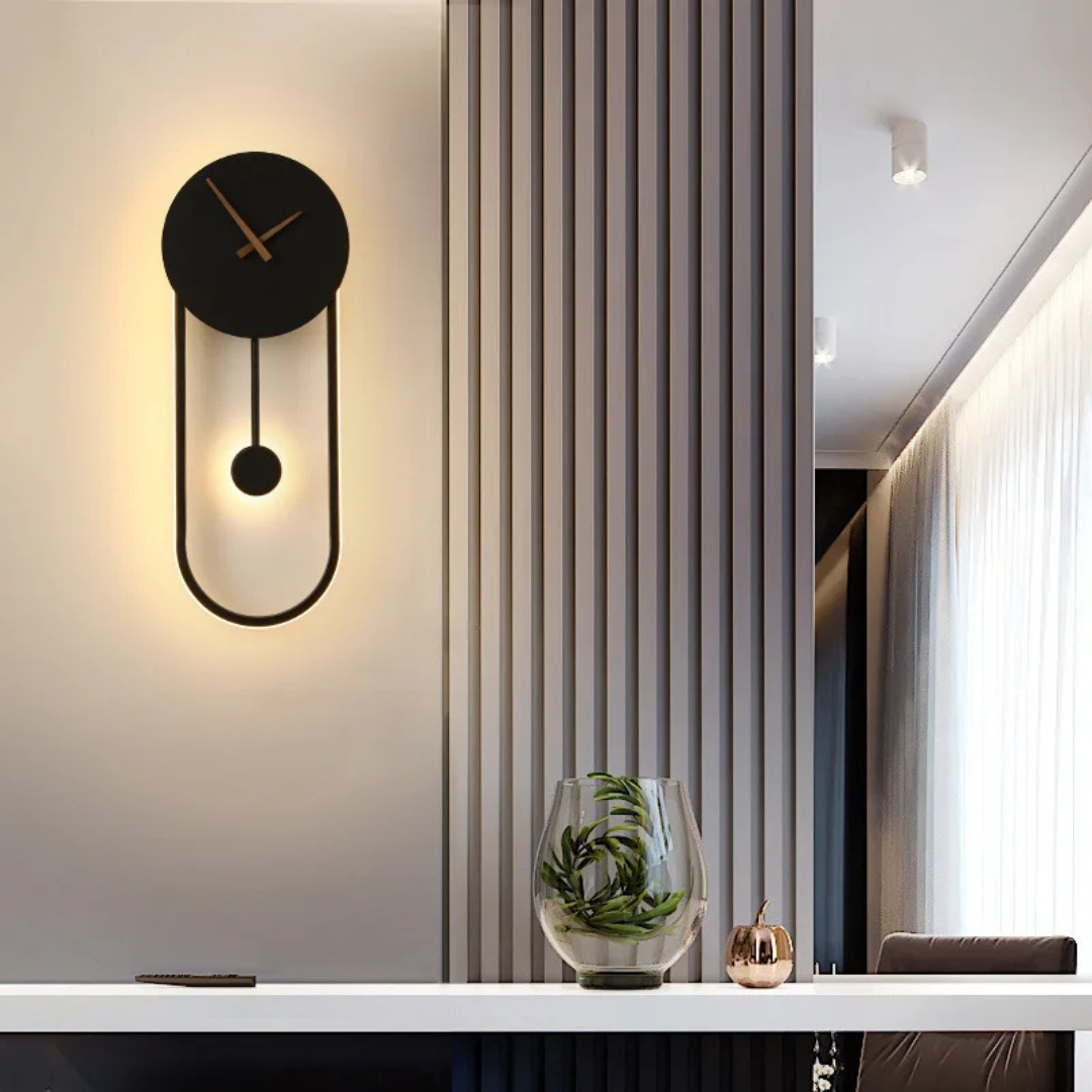 Stylishe LED Wanduhr für zeitgemäße Wohnräume