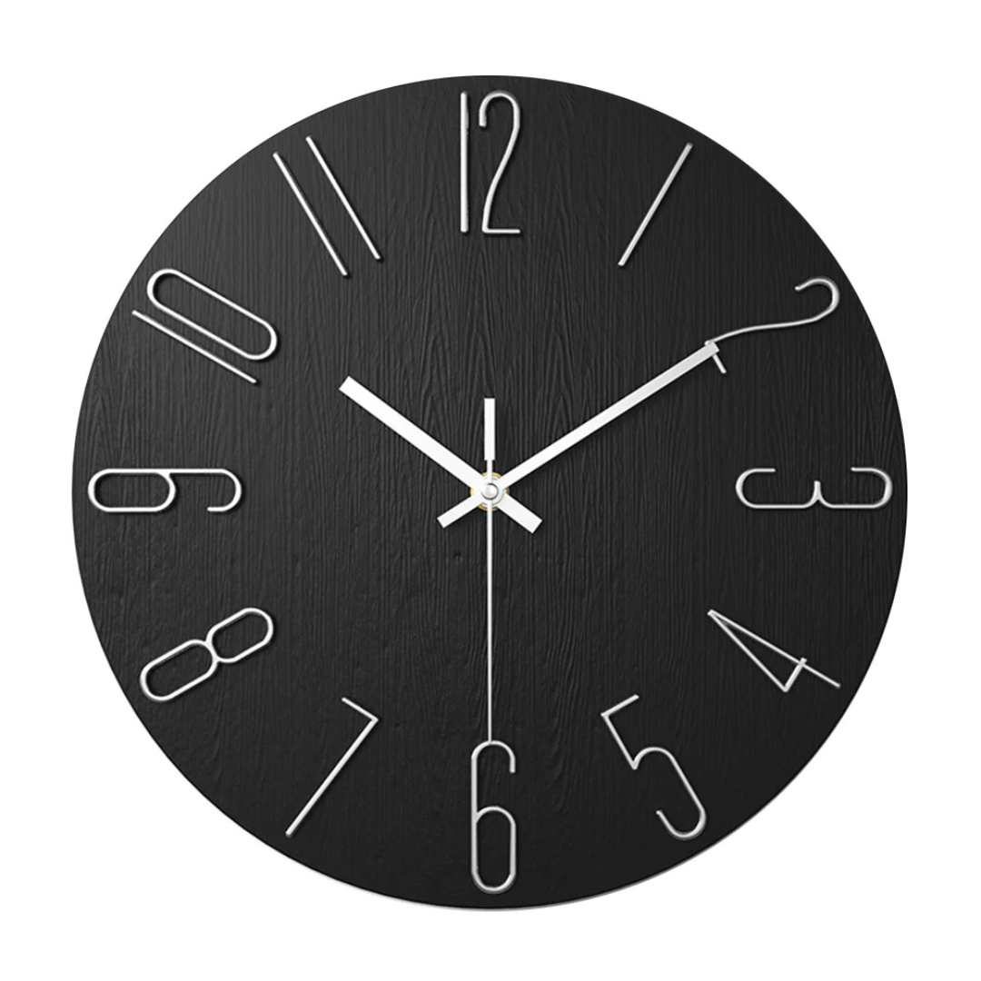 Elegante Moderne Wanduhr für stilvolles Wohnzimmer-Design