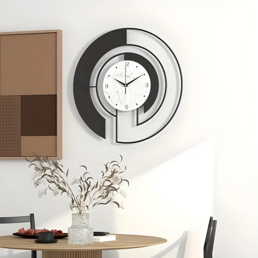 Elegante Minimalistische Wanduhr für modernes Interieur
