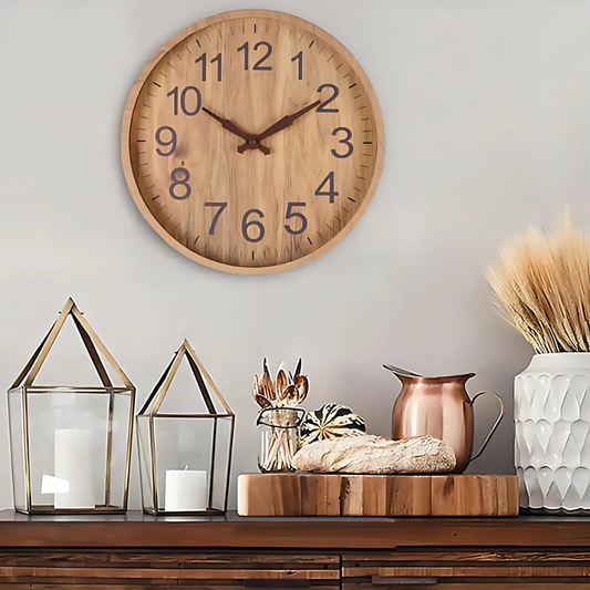 Moderne Große Wanduhr für Stilvolles Wohnen im Wohnzimmer