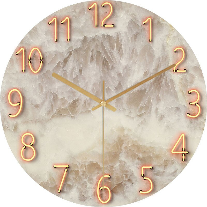 Moderne Minimalistische Wanduhr für stilvolles Wohnen