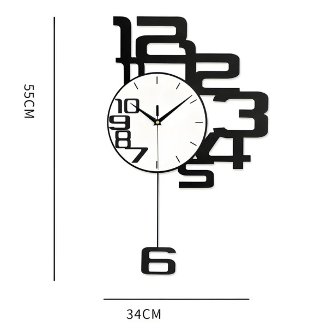 Moderne Stille Wanduhr – Zeitloses Design für jeden Raum
