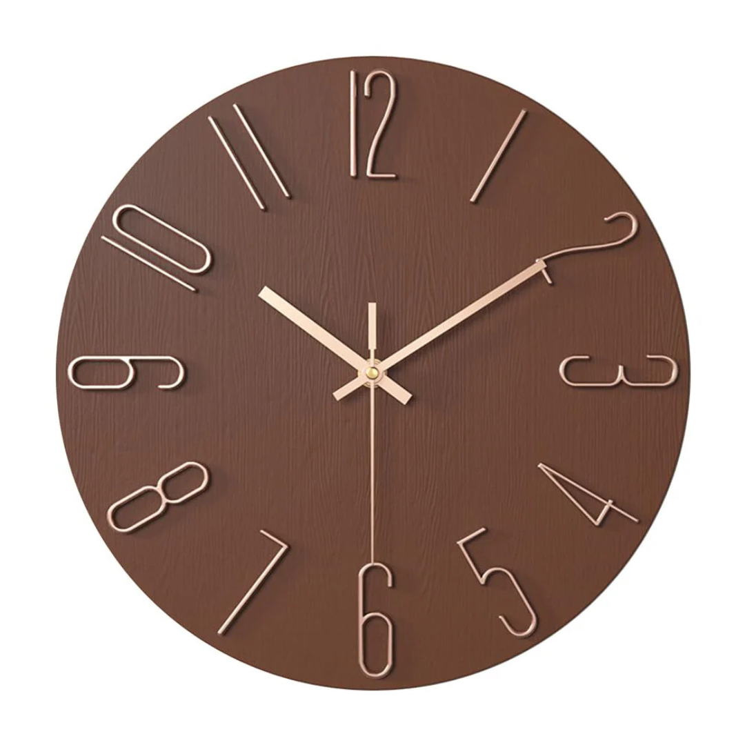 Elegante Moderne Wanduhr für stilvolles Wohnzimmer-Design