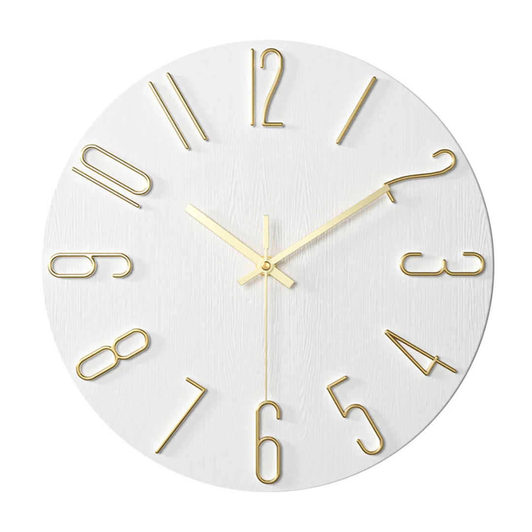 Elegante Moderne Wanduhr für stilvolles Wohnzimmer-Design