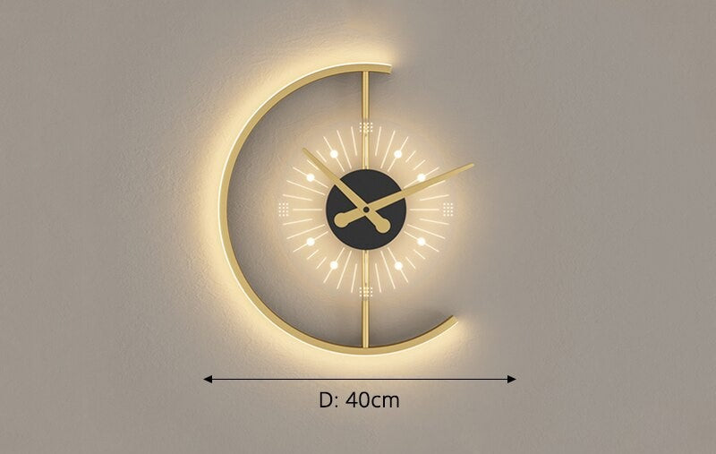 Moderne LED-Uhr mit stilvollem Design für präzise Zeitansage