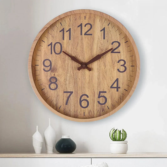 Hochwertige Holz-Uhr – Natur pur für Ihr Zuhause