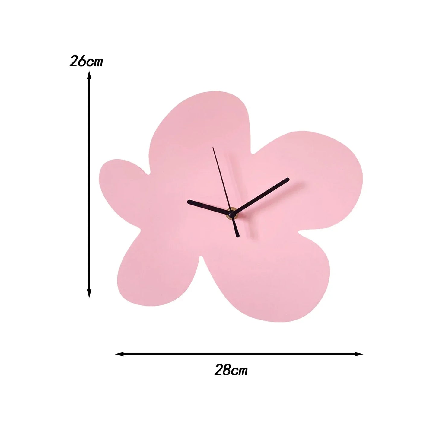 Stille Wanduhr für Kinderzimmer & Wohnzimmer - Dekorativ & Elegant