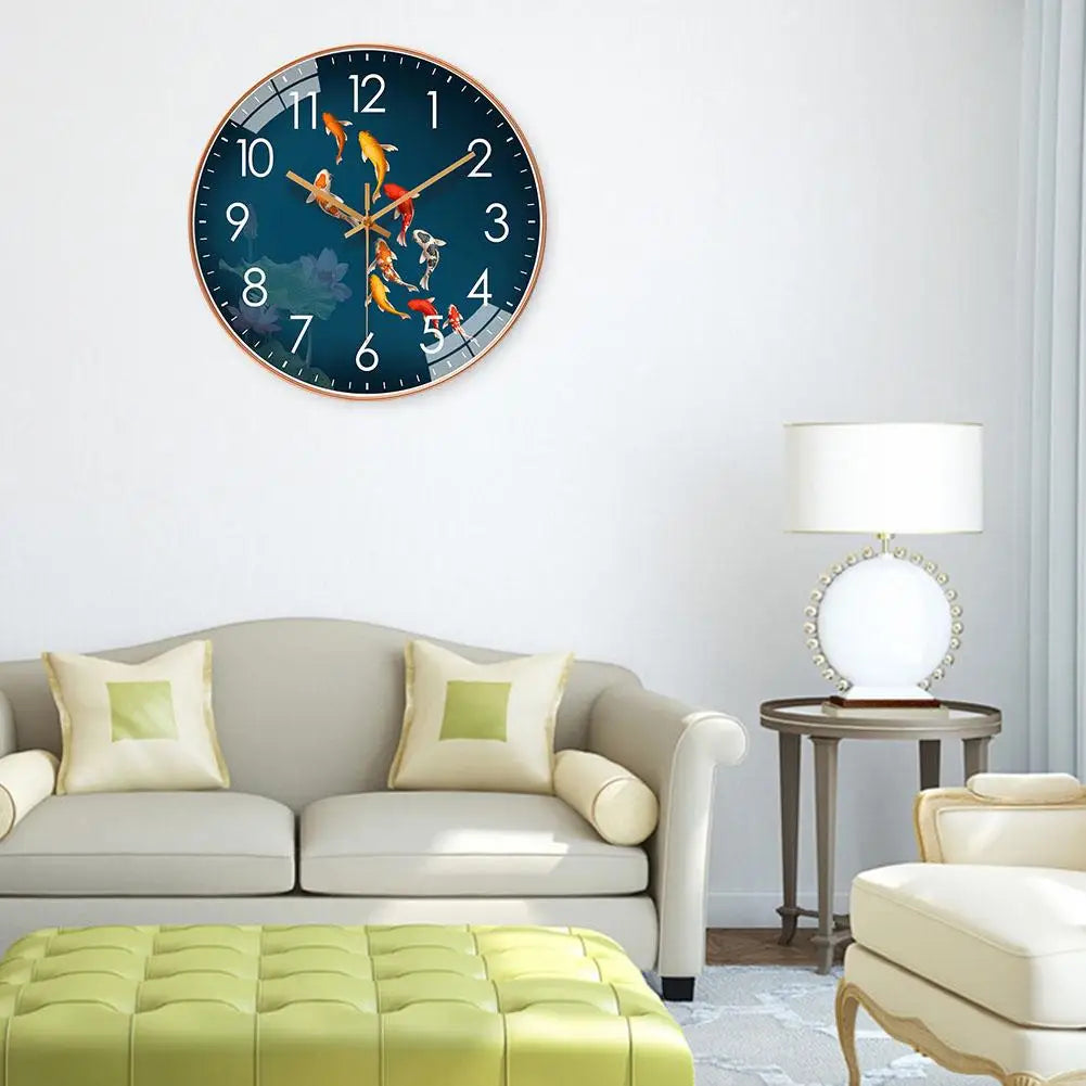 Moderne 3D Acryl Wanduhr für stilvolle Wohnkultur