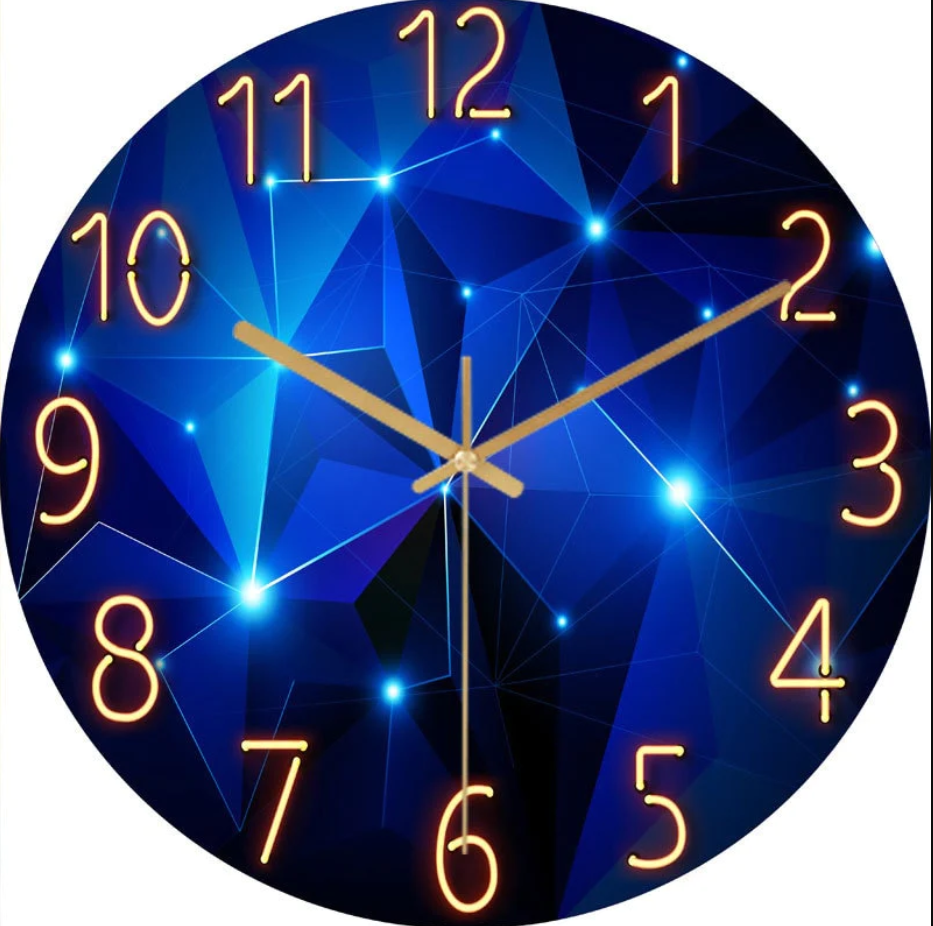 Moderne Minimalistische Wanduhr für stilvolles Wohnen