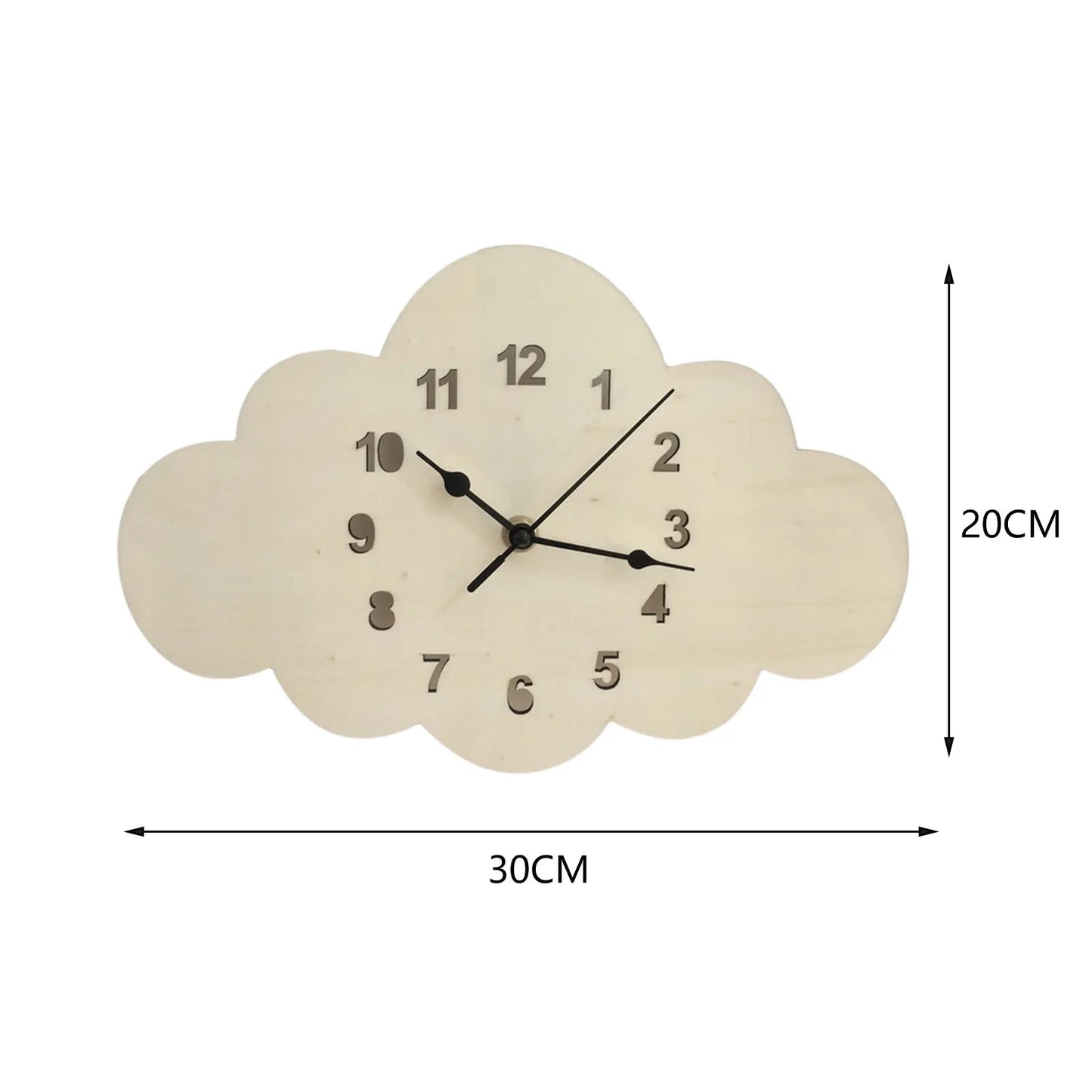 Stille Wanduhr für Kinderzimmer & Wohnzimmer - Dekorativ & Elegant