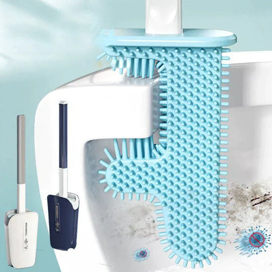 Ergonomische Gebogene Toilettenbürste für Gründliche Reinigung