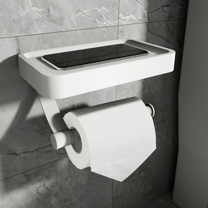 Funktioneller Toilettenpapierhalter mit praktischem Stauraum